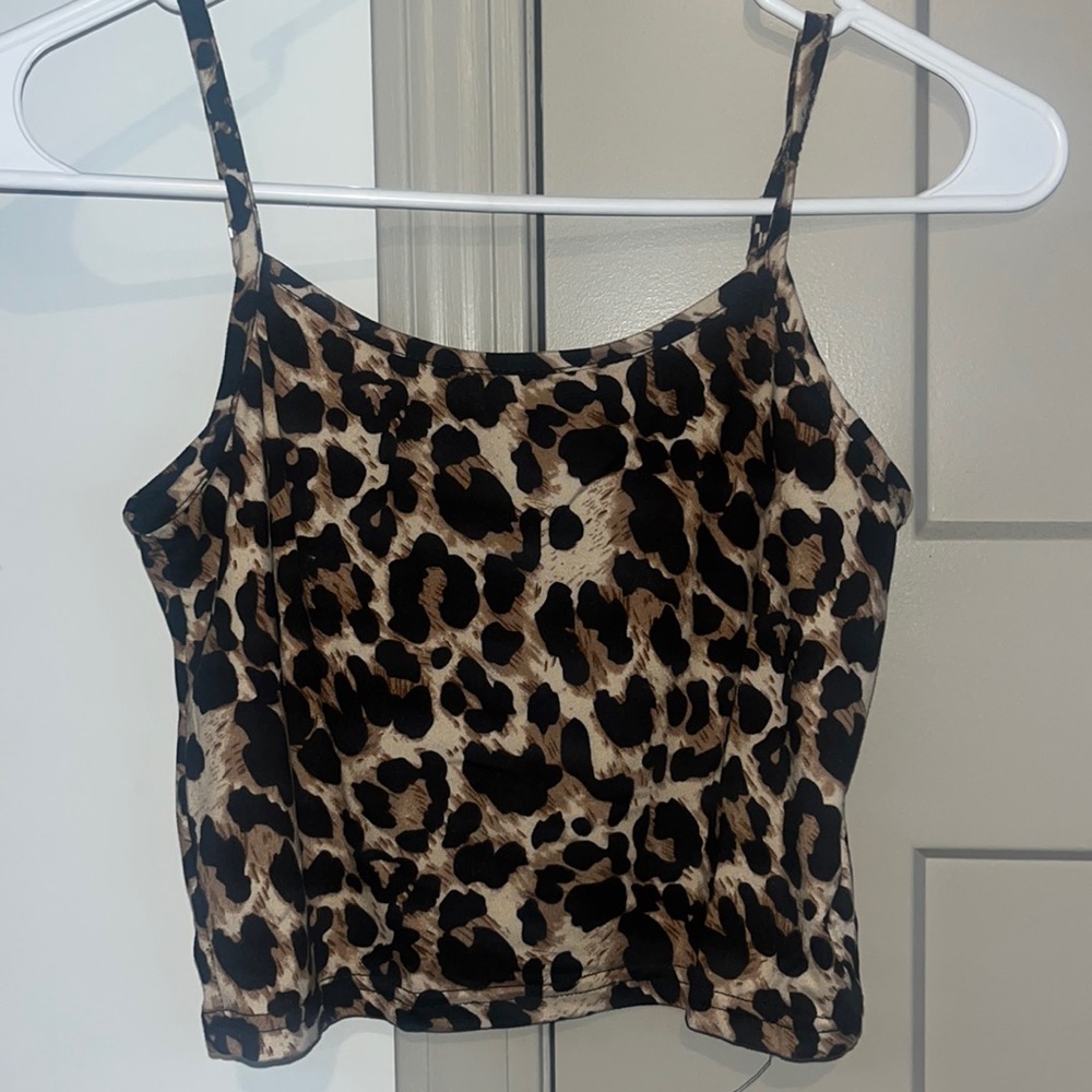 Cheetah Crop Top/Tank